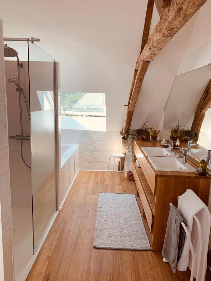 Ferme Des Trois Poiriers, Teloche Bed & Breakfast Bagian luar foto