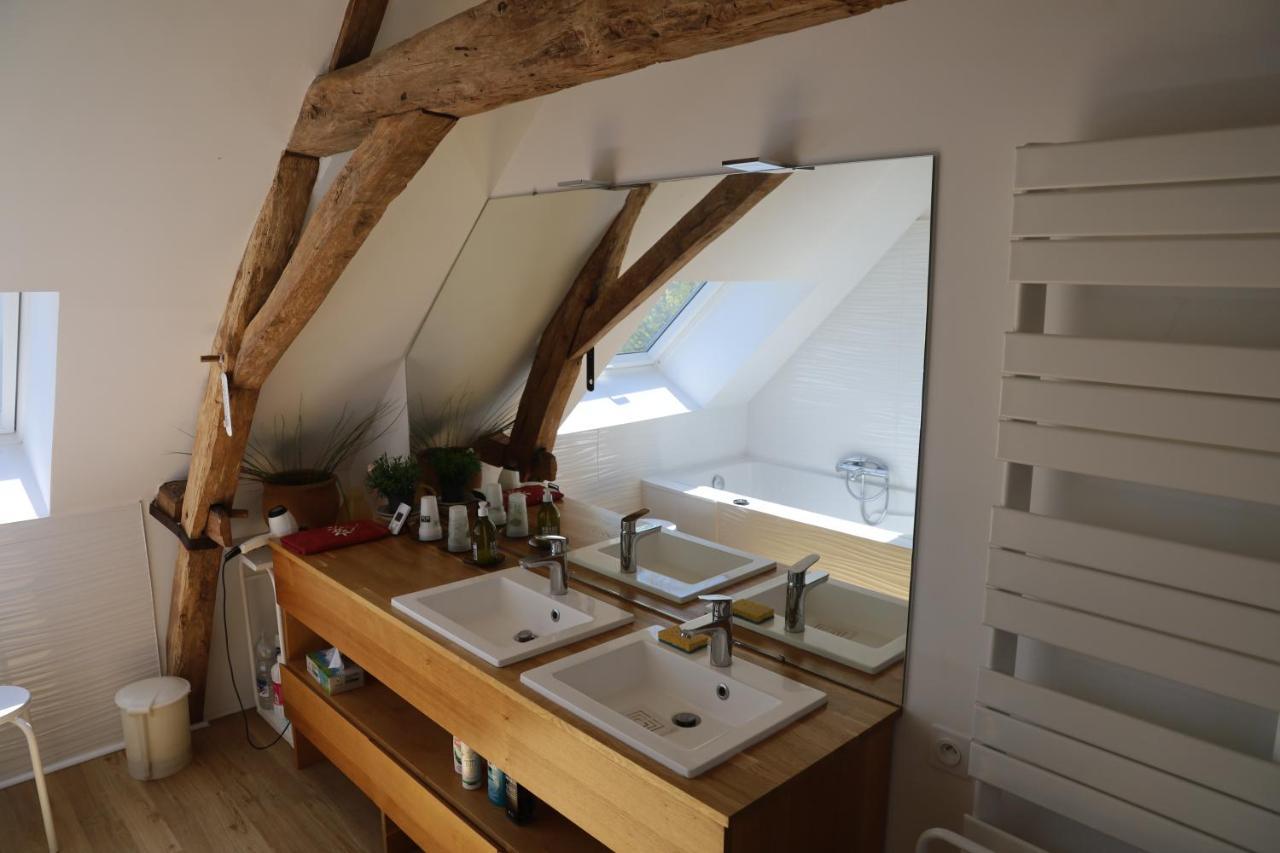 Ferme Des Trois Poiriers, Teloche Bed & Breakfast Bagian luar foto